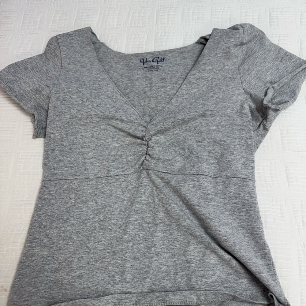 Brandy Melville Gray Women's Top